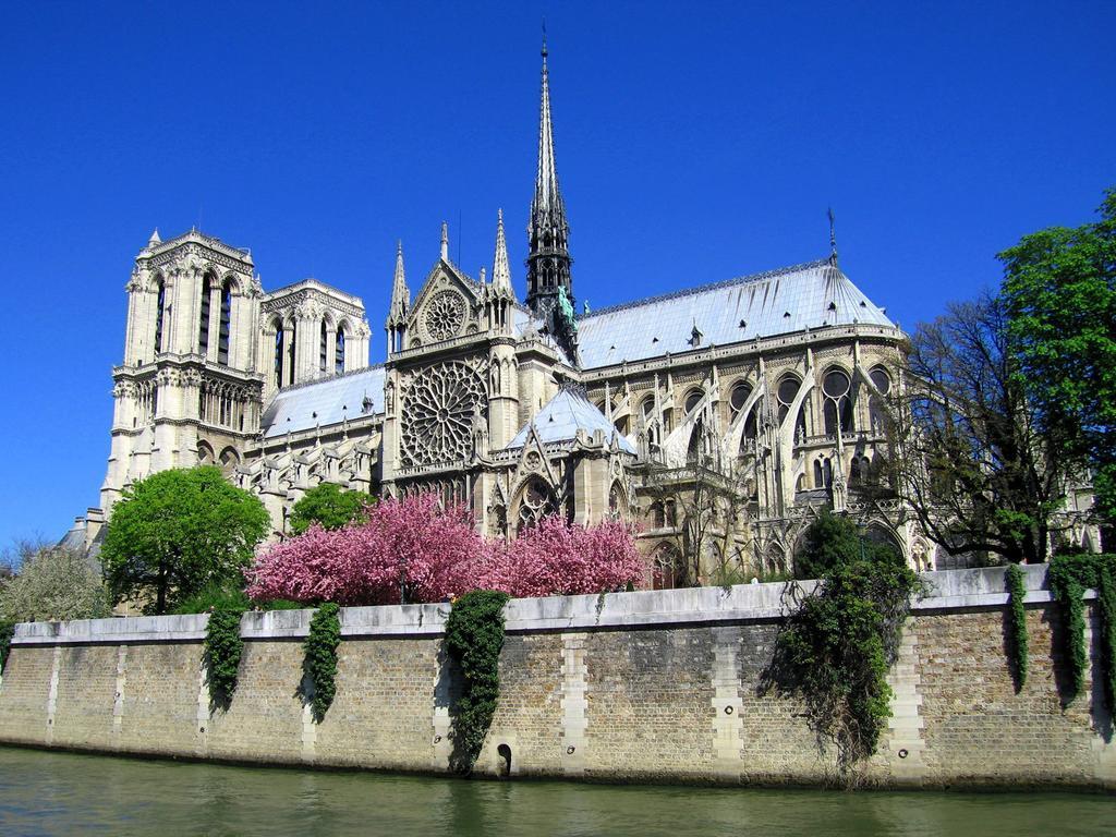 Apartment Notre Dame Bright Paris Rum bild